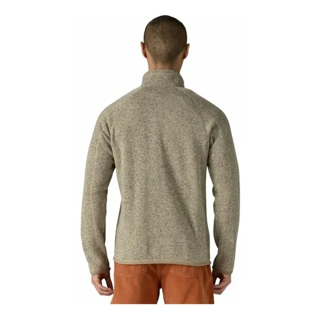 Polaire Zippée Better Sweater Fibres Recyclées | Ecru