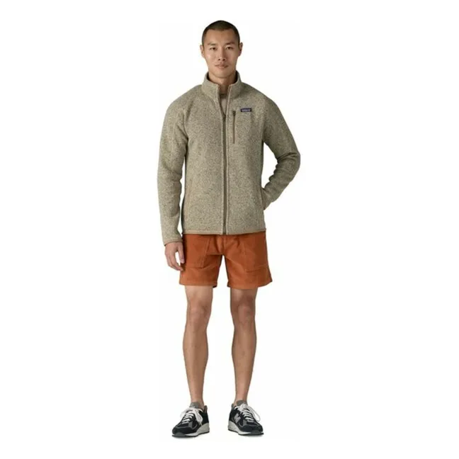 Polaire Zippée Better Sweater Fibres Recyclées | Ecru