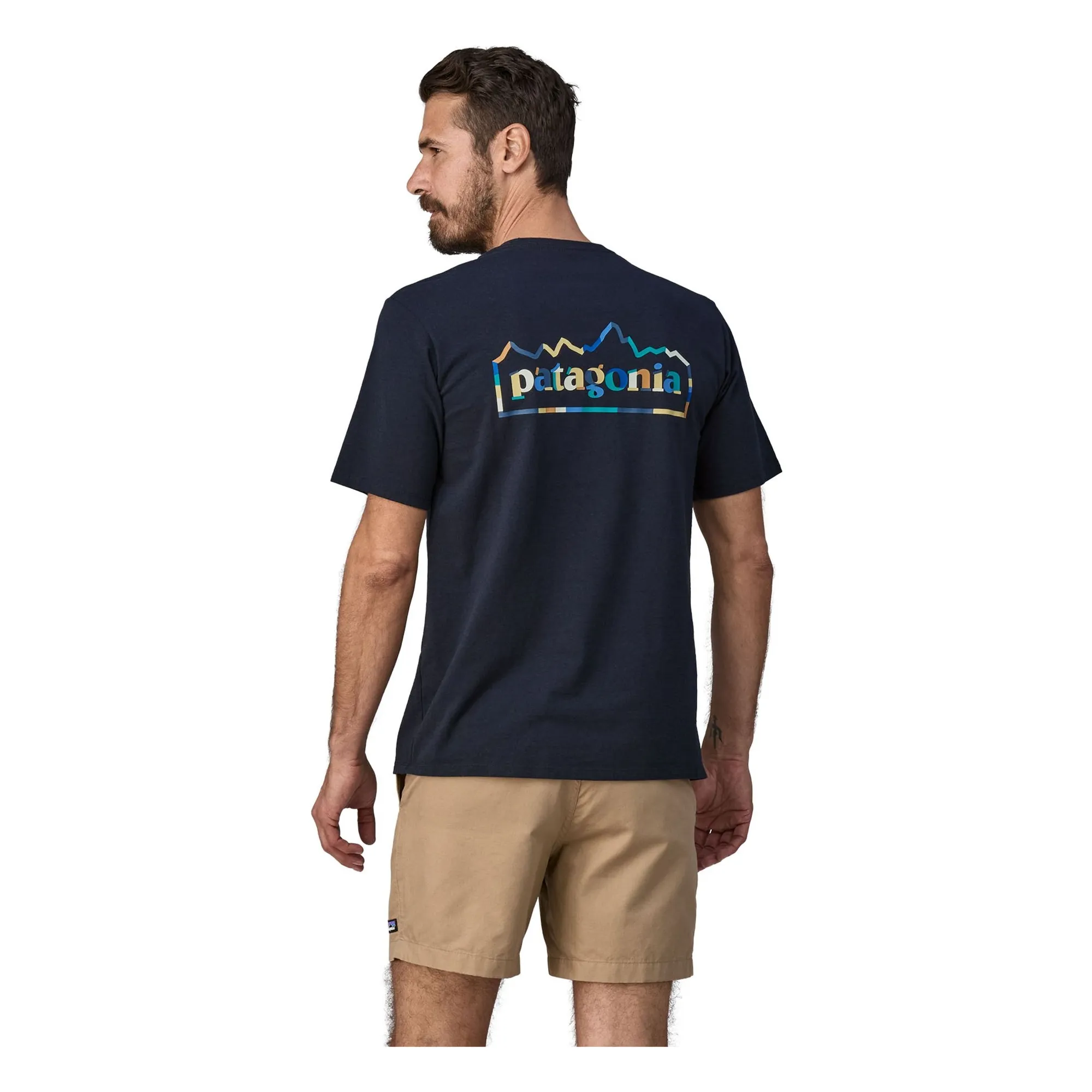 T-shirt Unity Fitz Responsibili Coton Bio | Bleu marine- Image produit n°2