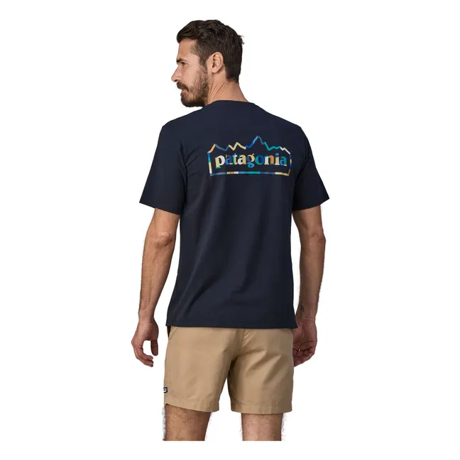 Unity Fitz Responsibili T-shirt Organic cotton | Navy blue