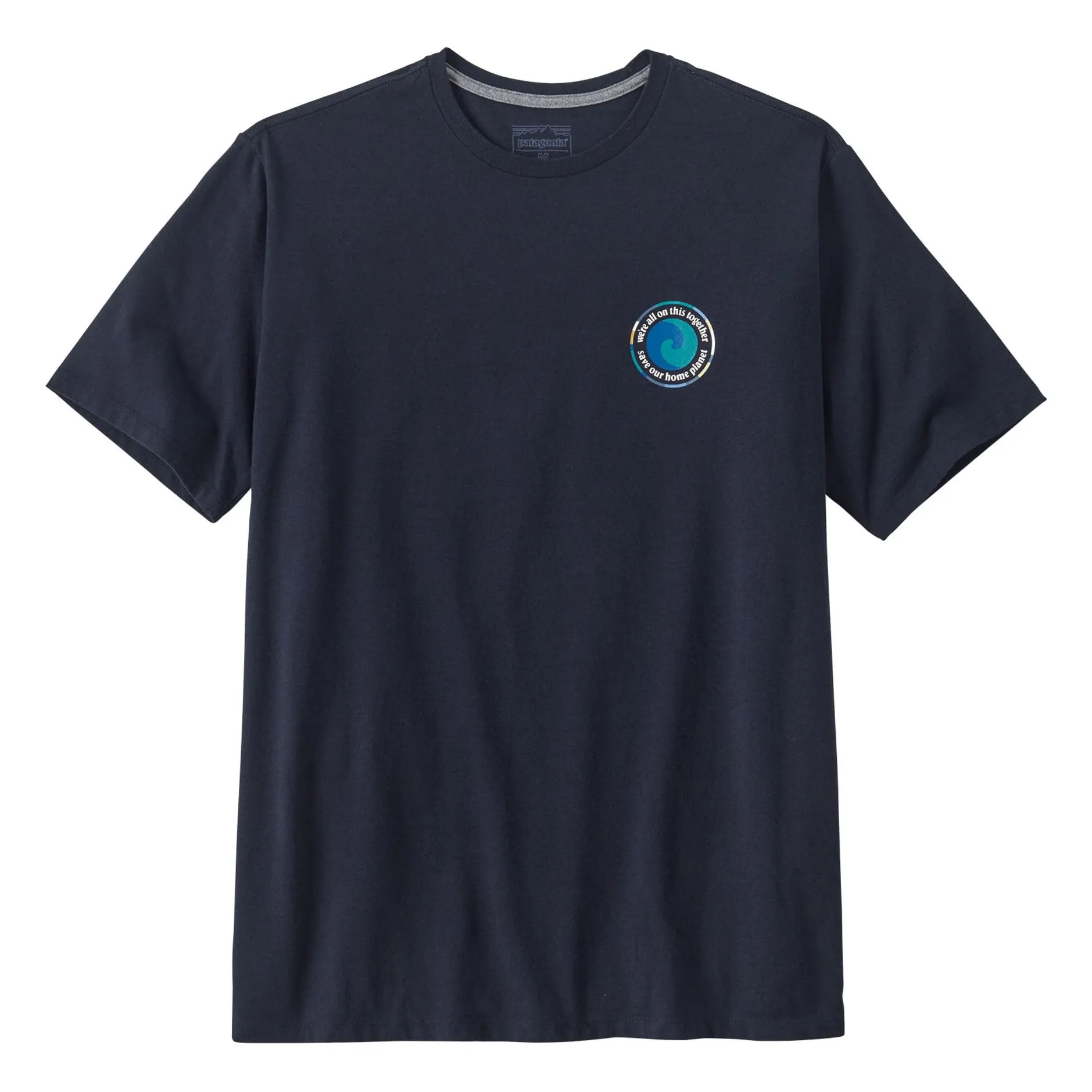 T-shirt Unity Fitz Responsibili Coton Bio | Bleu marine- Image produit n°0