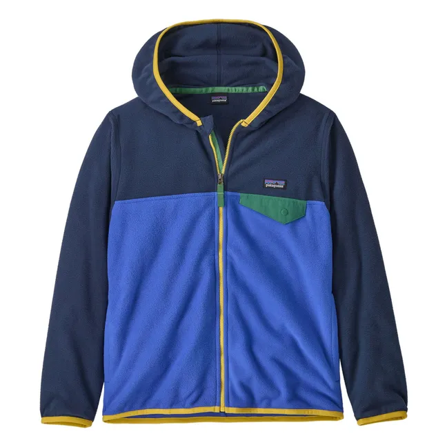 Micro D Snap-T Recycled Fiber Jacket | Blue