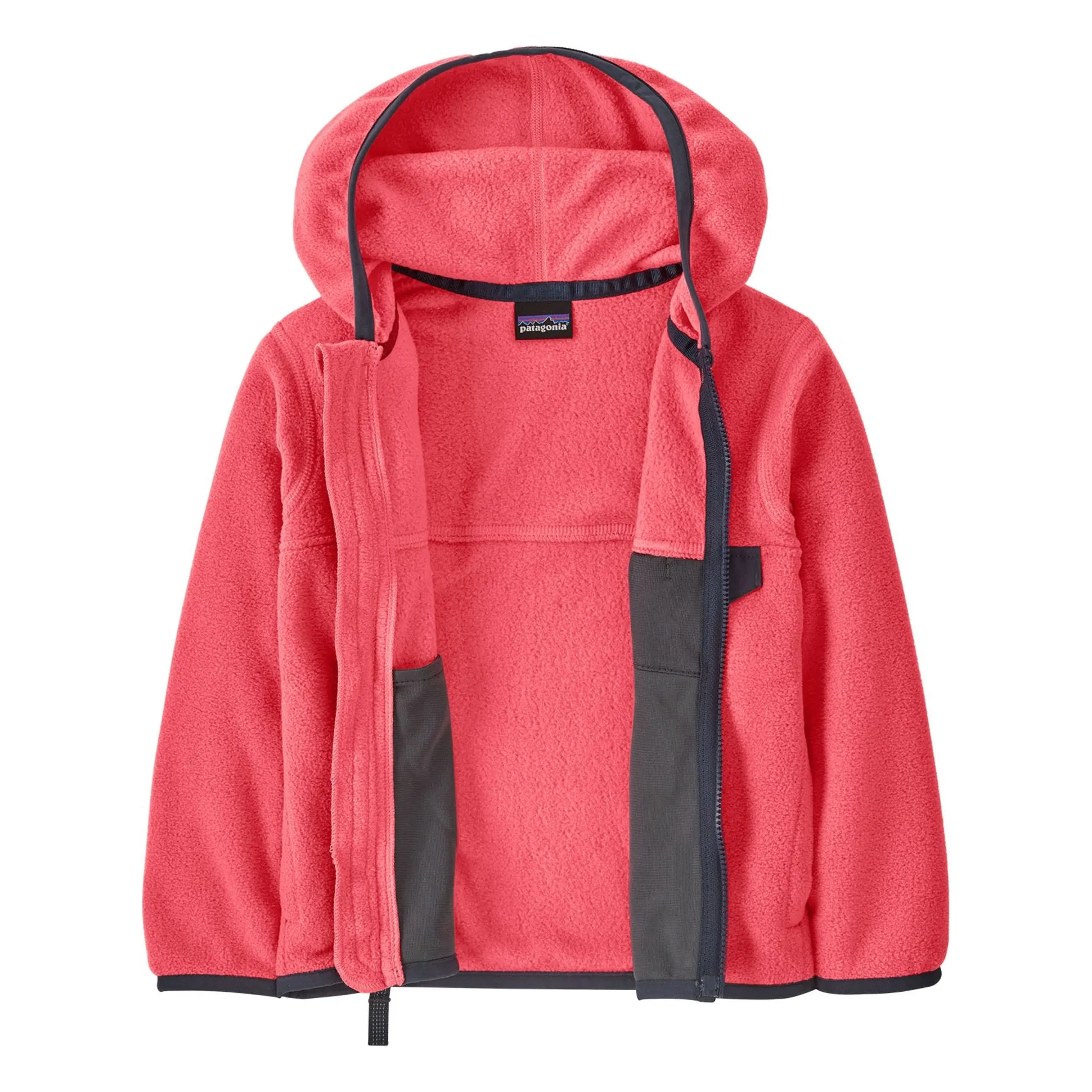 Patagonia Pink Micro D Snap-T Recycled Fiber Jacket