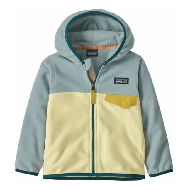 Micro D Snap-T Recycled Fiber Jacket | Pale yellow
