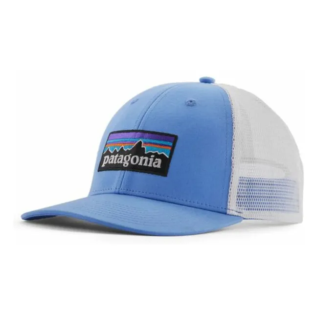 P-6 Logo LoPro Trucket Organic Cotton Cap | Azure blue