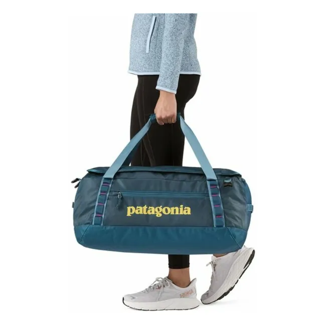 Bolsa de fibra reciclada Black Hole Duffel 55L | Azul verde