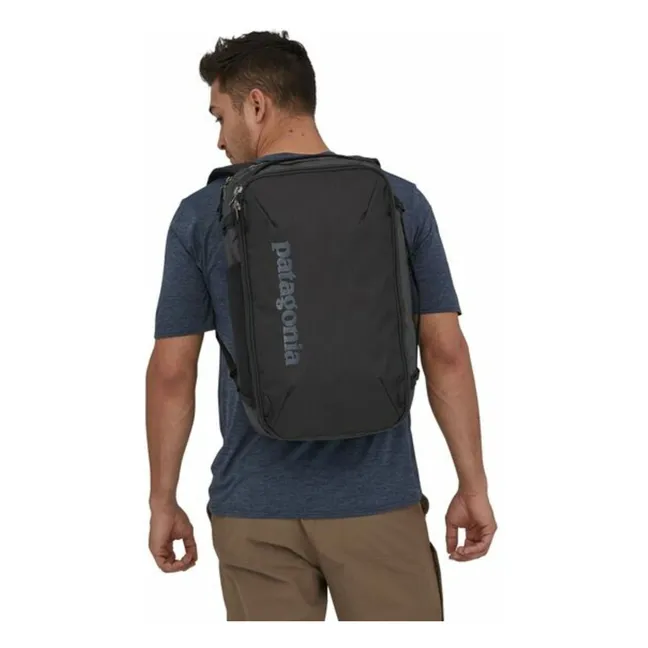 Black Hole Mini Recycled Fiber Backpack | Black