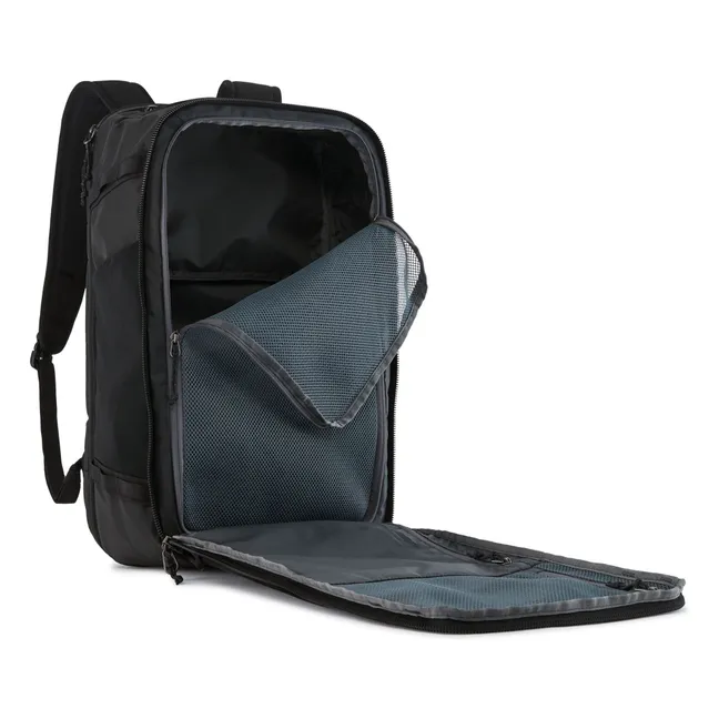 Black Hole Mini Recycled Fiber Backpack | Black