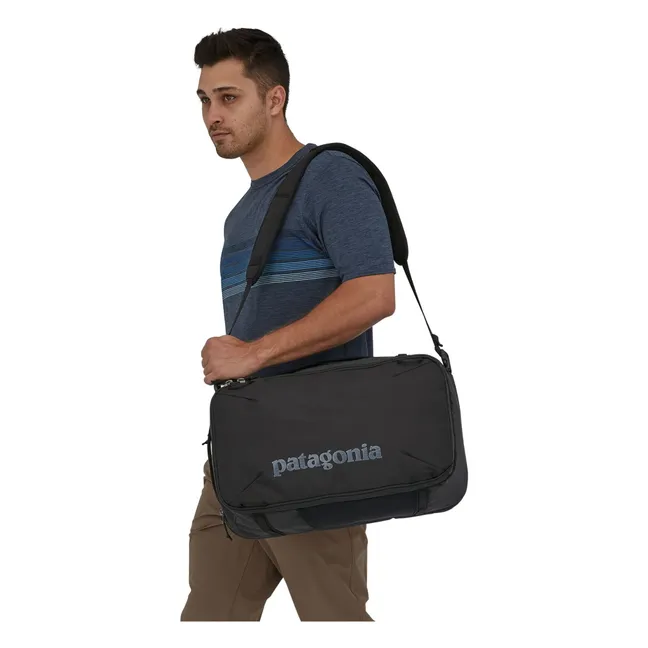 Black Hole Mini Recycled Fiber Backpack | Black