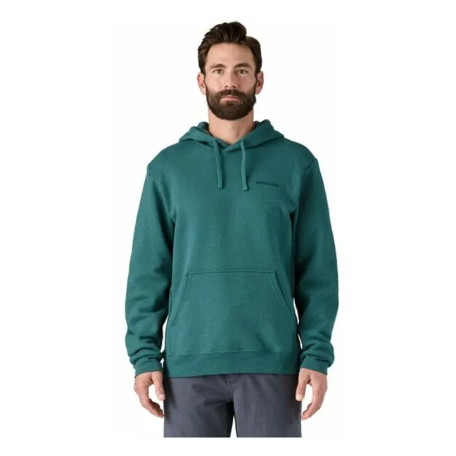 Sudadera con capucha Boardshort Uprisal Fibras recicladas | Azul Pato