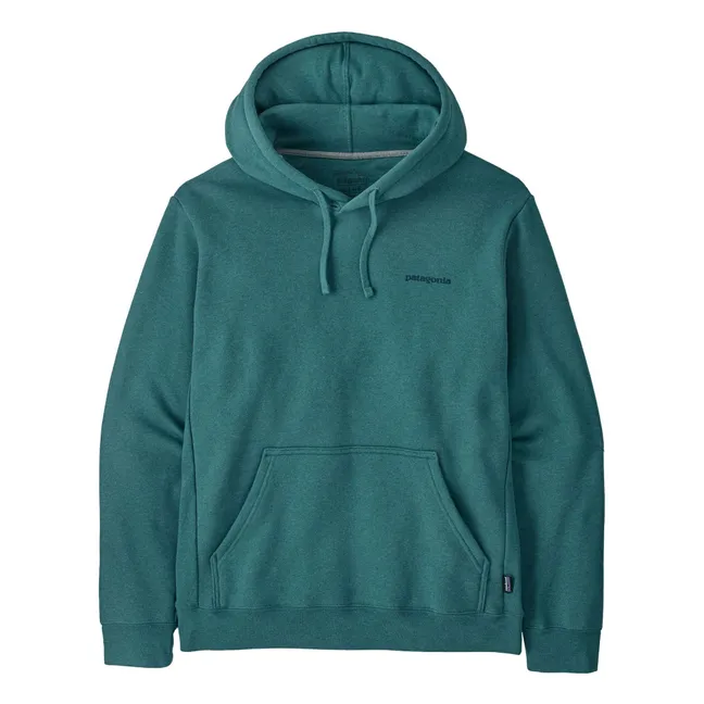 Hoodie Boardshort Uprisal Fibres Recyclées | Bleu canard