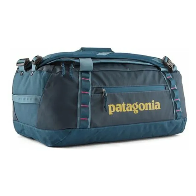 Black Hole Duffel 40L Recycled Fiber Backpack | Peacock blue