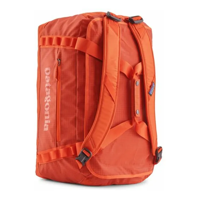 Black Hole Duffel 40L Recycled Fiber Backpack | Orange