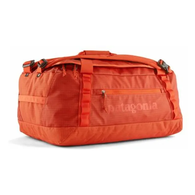 Black Hole Duffel 40L Recycled Fiber Backpack | Orange