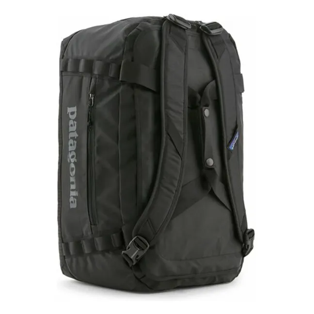 Black Hole Duffel 40L Recycled Fiber Backpack | Black