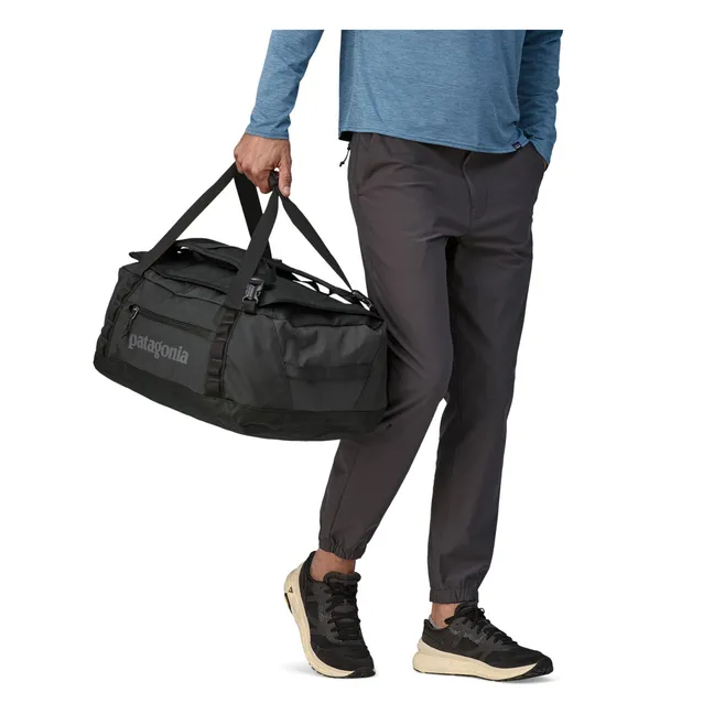 Black Hole Duffel 40L Recycled Fiber Backpack | Black