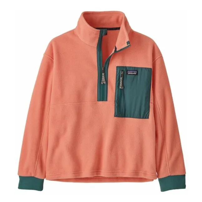 Microdini Pile Zip Sweat Fibre riciclate | Pesca