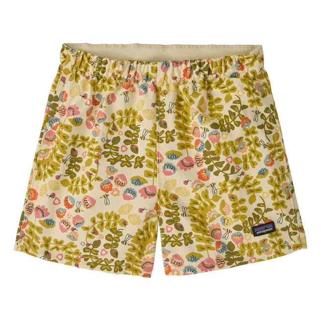 Short de Bain Baggies Fibres Recyclées | Vert anis