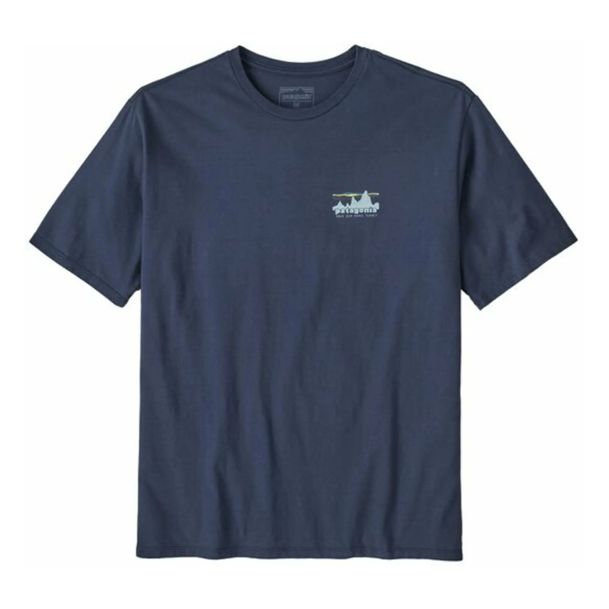 T-shirt 73 Skyline Coton Bio | Bleu marine- Image produit n°0