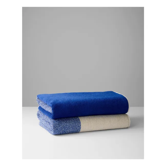 Drap de bain- Set de 2 | Bleu
