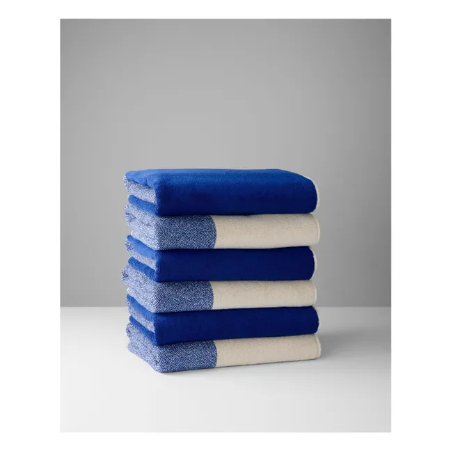 Drap de bain, Lex Pott - Set de 2 | Bleu