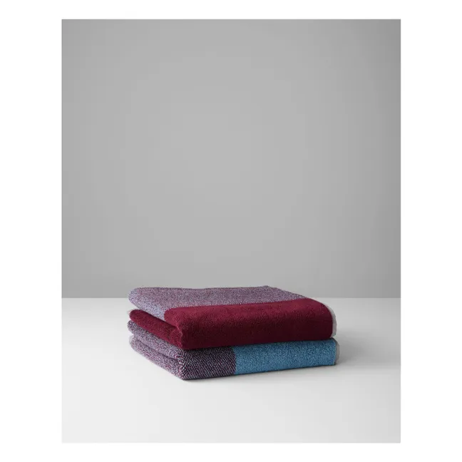Towels, Lex Pott - Set of 2 | Burgundy
