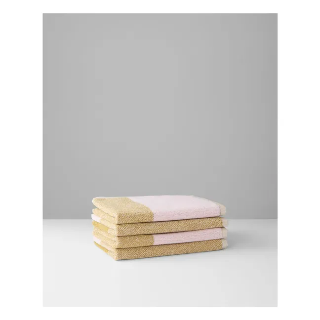 Serviettes invité, Lex Pott - Set de 2 | Olive