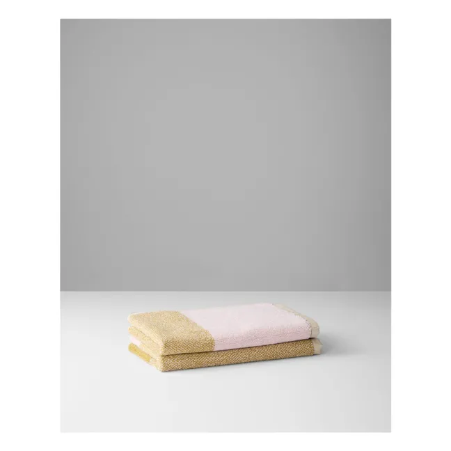 Serviettes invité, Lex Pott - Set de 2 | Olive