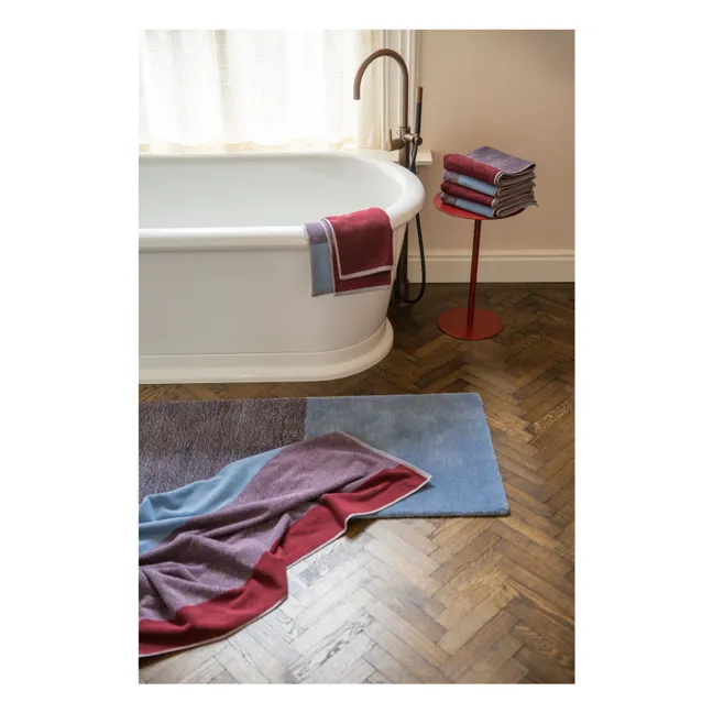 Guest towels, Lex Pott - Set of 2 | Burgundy