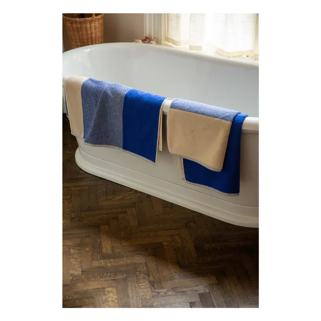 Serviettes de toilette, Lex Pott - Set de 2 | Bleu