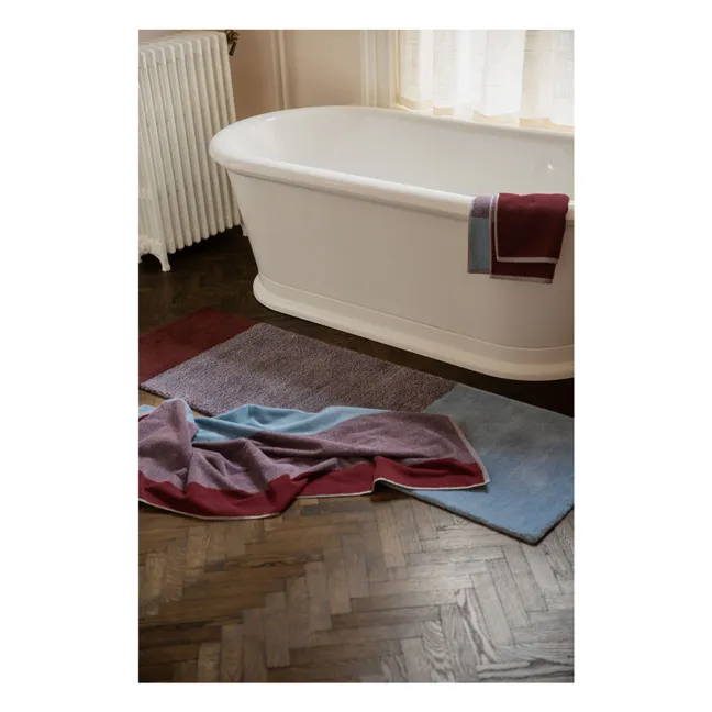 Drap de bain- Set de 2 | Bordeaux