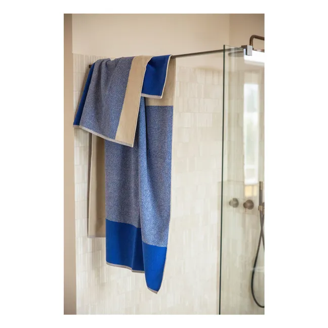 Drap de bain- Set de 2 | Bleu