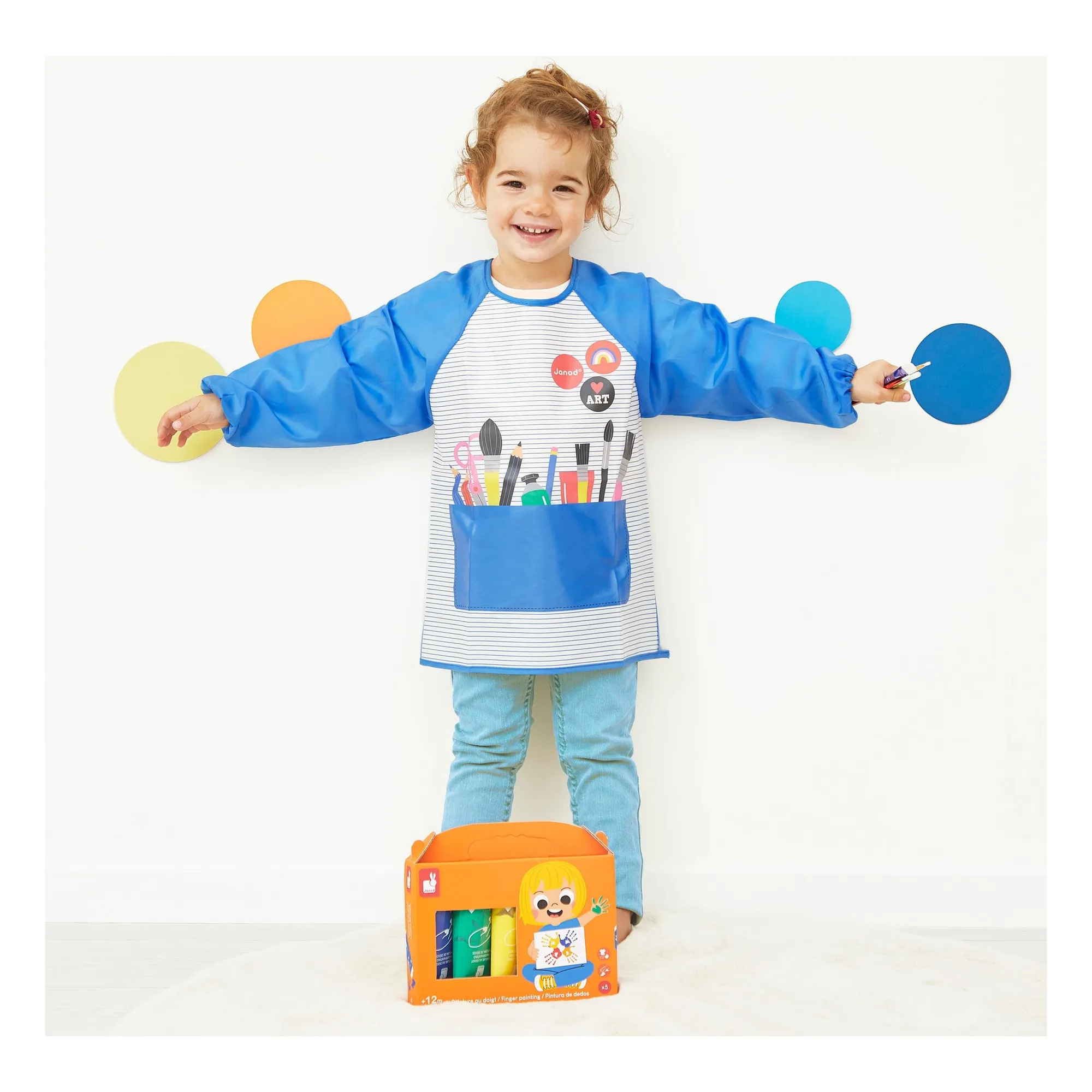Janod - Kit de peinture au doigt (Janod) - Image 1