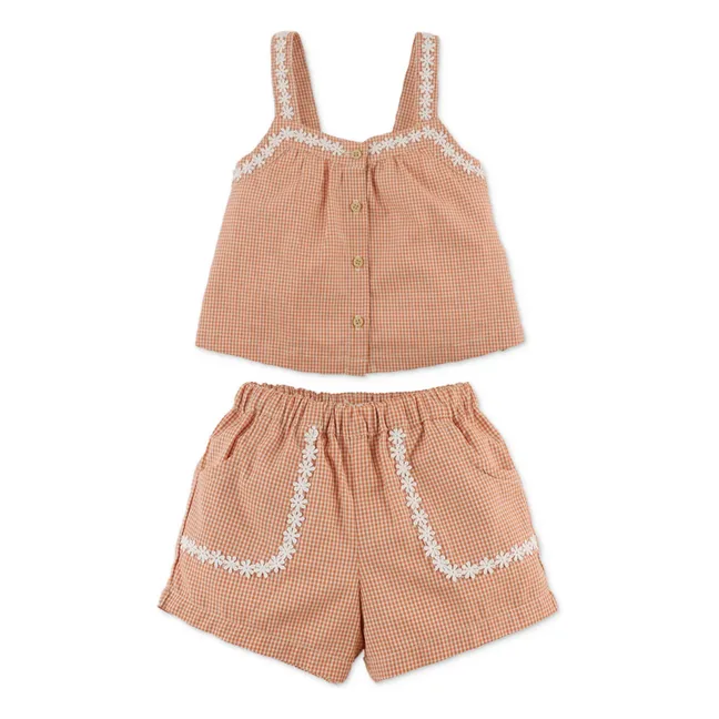 Ensemble Top et Short Nery | Noisette