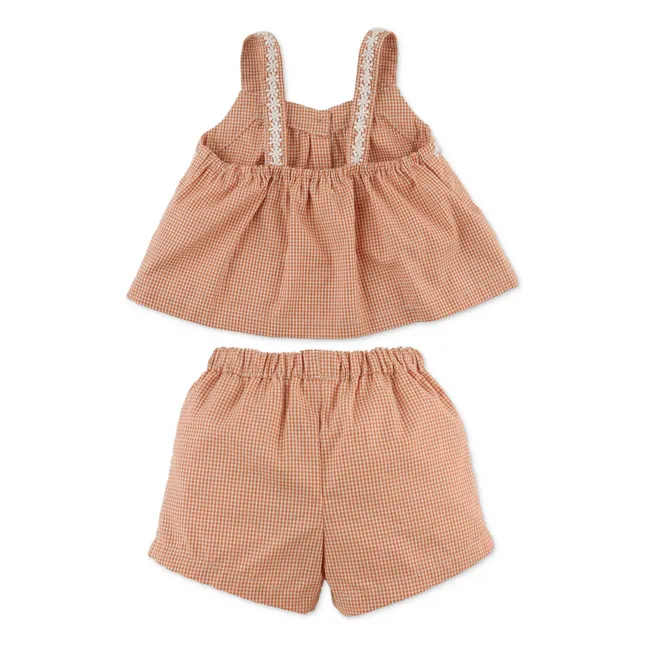 Ensemble Top et Short Nery | Noisette