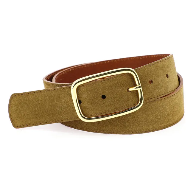 La Sabin Velvet Belt | Tabacco