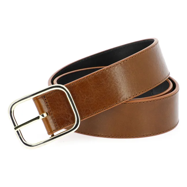 La Vice-Versa Piper Reversible Belt | Brown