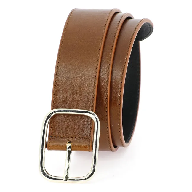 La Vice-Versa Piper Reversible Belt | Brown