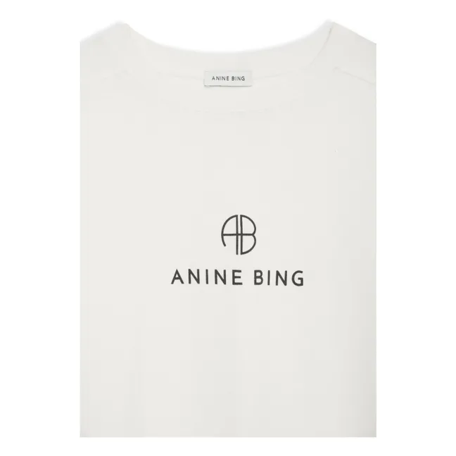 Jaylin Monogram T-shirt | Ivory