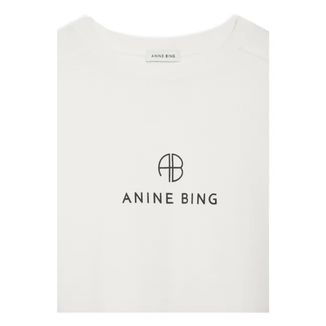 T-shirt Jaylin Monogram | Ivoire