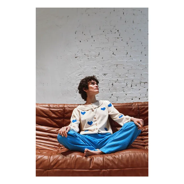 Cardigan Boum Coton Bio | Ecru