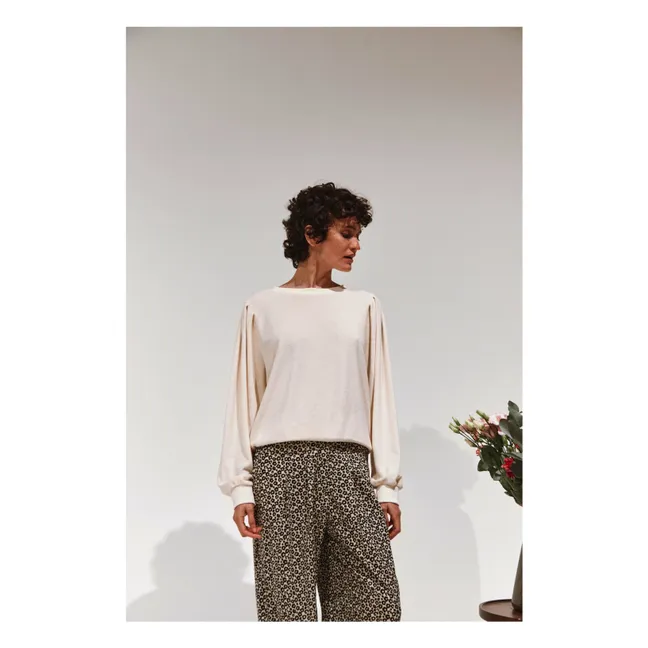 Bengalische Hose Leopard | Schwarz