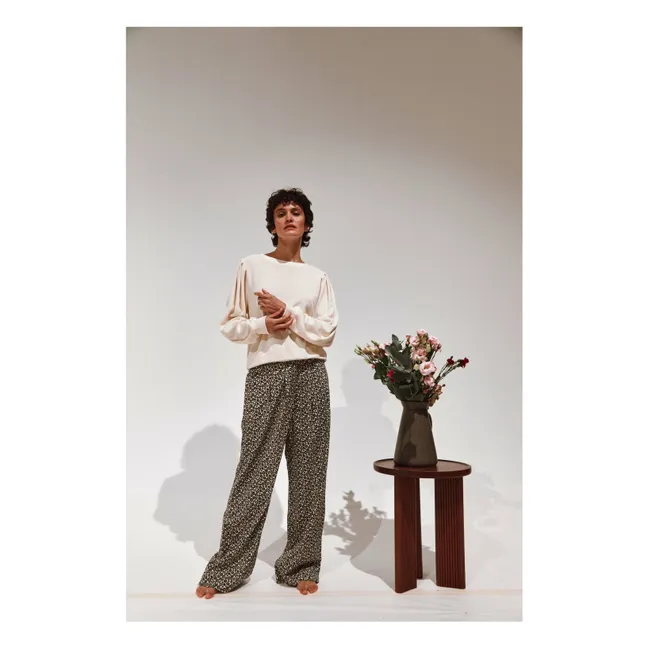 Pantaloni leopardo del Bengala | Nero