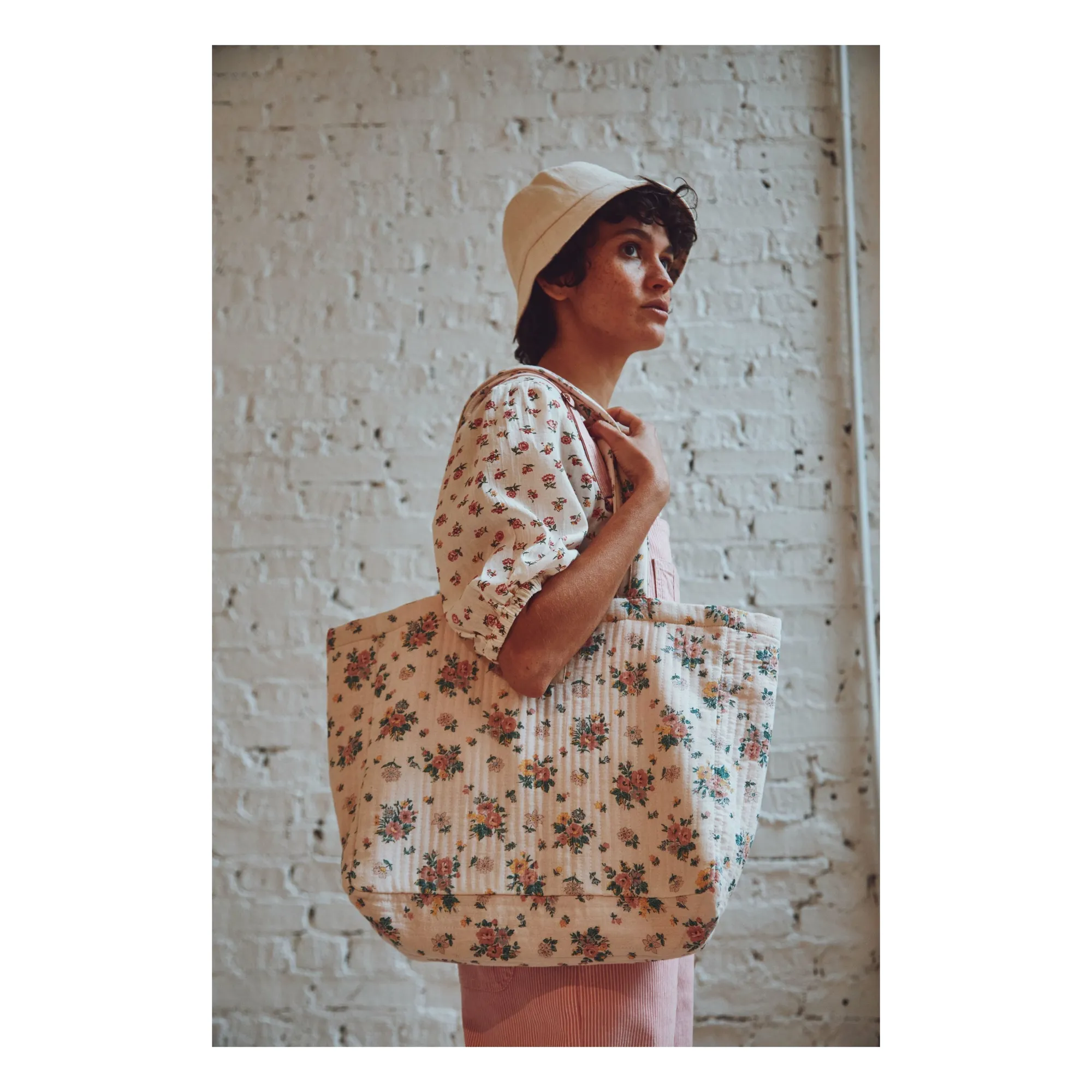 Cabas réversible | Rose pâle- Image produit n°1
