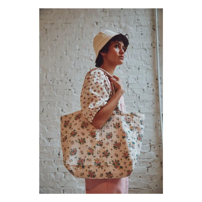 Bolso de mano reversible | Rosa Pálido
