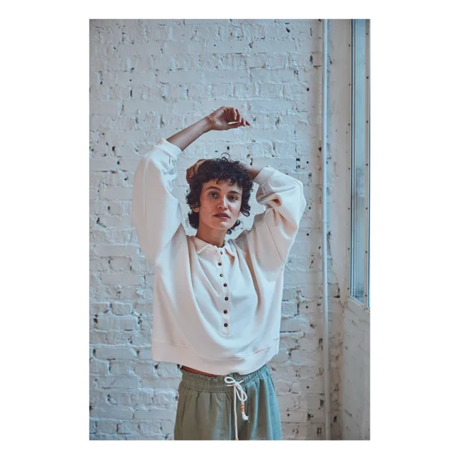Pantaloni Benjamin in cotone e lino | Verde