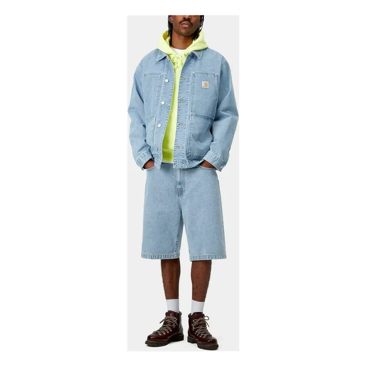 Short Landon Denim | Bleu- Image produit n°2