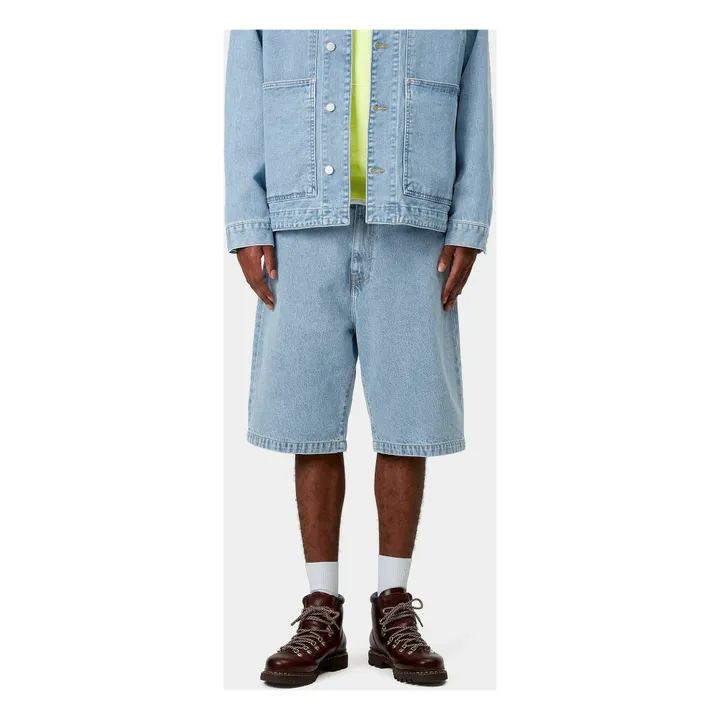 Short Landon Denim | Bleu- Image produit n°0