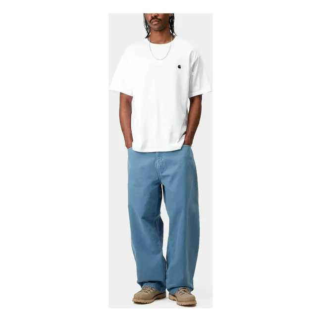 Camiseta Madison de algodón orgánico | Blanco