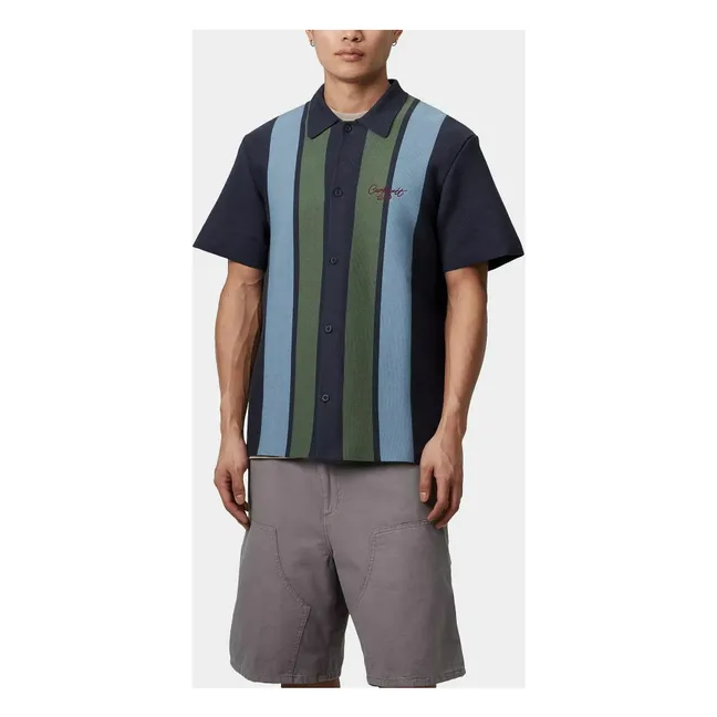 Camicia in memory mesh | Inchiostro